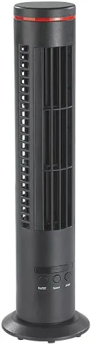 newgen medicals Turmventilator klein: Mini-Tisch-Turmventilator VT-194.T mit Ionisator & Luftreiniger, USB (Tischturmventilator, Turmlüfter, luftreinige)