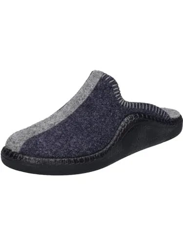 JOSEF SEIBEL Monaco Damen 62 Hausschuh - Bequemer Hausschuh für Damen in Blau, aus weichem Filz mit flexibler Polyurethan-Sohle, ideal für entspannte Stunden zu Hause. Teil der nachhaltigen Relax-Kollektion.