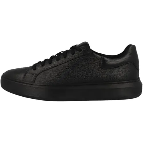 Geox Herren U DEIVEN D Sneaker, Black, 44 EU - Herren-Sneaker mit herausnehmbarer Innensohle für optimale Stoßdämpfung, bietet höchsten Komfort und Atmungsaktivität bei jedem Schritt.