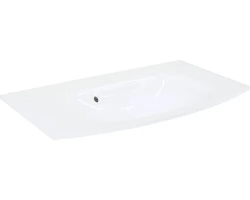 FACKELMANN Möbel-Waschtisch Lugano Glas geschwungen 80,5 cm von Fackelmann