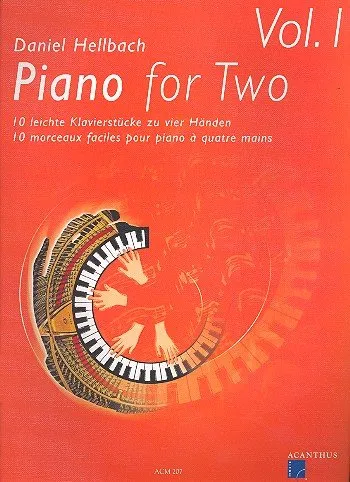 Piano for Two vol.1 : 10 leichte