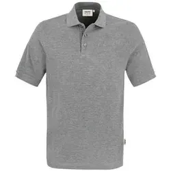 HAKRO Poloshirt Classic 810, grau meliert, Größe M von HAKRO