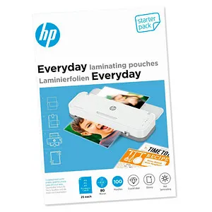 HP Laminierfolien Everyday Starter Set 80 Micron