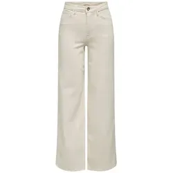 ONLY Onlmadison Blush HW Wide DNM Cro Noos - Jeans für Jugendliche mit weitem Beinschnitt, Gürtelschlaufen und hoher Taille für einen lässigen Look.