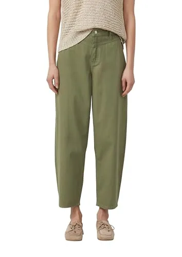 s.Oliver Ankle-Jeans Relaxed Fit High Rise in grün von s.Oliver