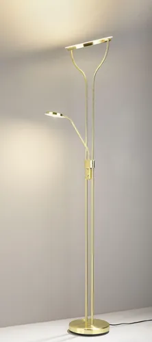 casa Nova LED-Fluter 2flg SEATTLE in gold von casa NOVA