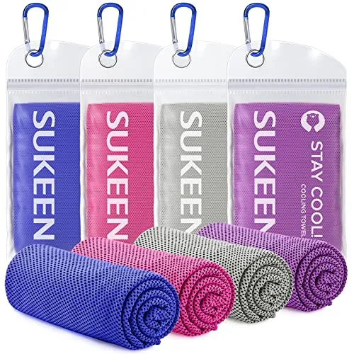 Kühltuch Set – Kühlendes Handtuch für Sport & Outdoor von Sukeen