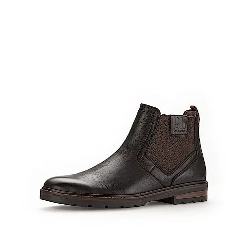 Pius Gabor Herren Boots - Hochwertige Stiefeletten aus zertifiziertem Leder - Wanderschuhe mit Wechselfußbett, ideal für Komfort und Passform. Mit reißfestem Microfutter und flexibler TR-Absatzsohle für optimalen Halt.
