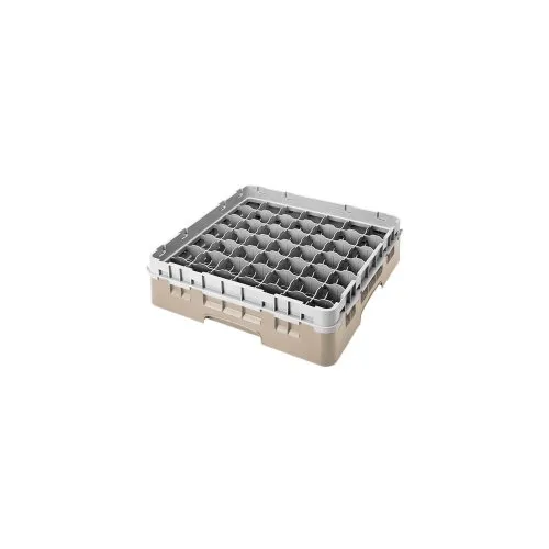 Produktbild Cambro Voetglazenkorf m/1 opzetstuk 500x500 H 143mm max 92mm 49 comp. 49S318-184 Beige