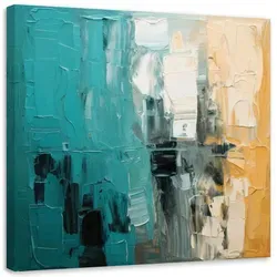 Kunst Türkis von Feeby