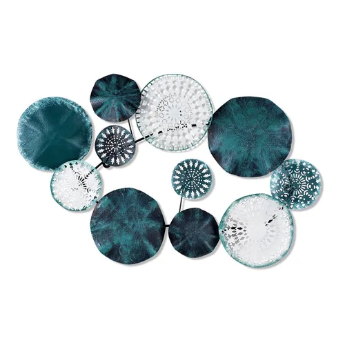 Wandbehänge aus 100% Metall - Mehrfarbig - Dekoratives Wandaccessoire aus hochwertigem Metall, bringt Farbe und Stil in jeden Raum. Ideal für kreative Akzente in deiner Einrichtung.