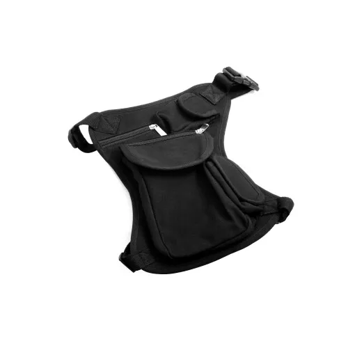 Multi Beintasche Tasche Hüfttasche Gürteltasche Beinbeutel Hip Bag Schwarz