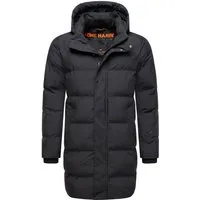 Stone Harbour Herren Wintermantel Thadeek mit abnehmbarer Kapuze - Stilvoller Wintermantel von Stone Harbour: winddicht, wasserabweisend und mit praktischen Magnettaschen. Ideal für kalte Tage und urbanen Lifestyle.