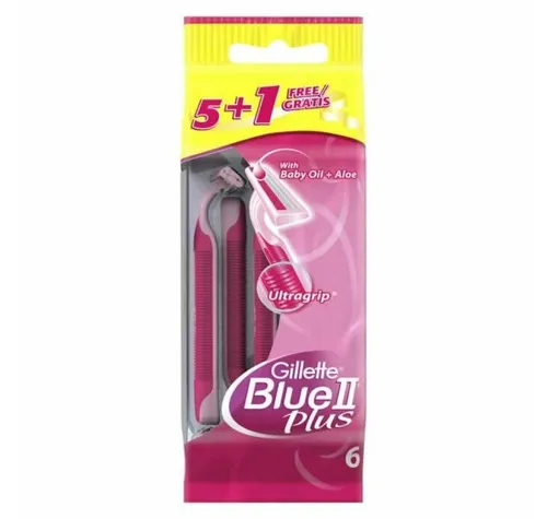 Gillette Blue II Plus 5 + 1 Einheiten