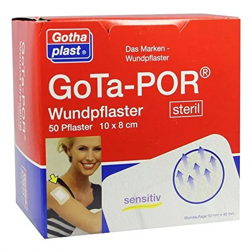 Gota-Por Wundpflaster Steril 100Mm x 80Mm von GoTa-Por