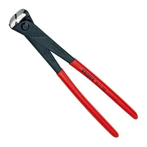 Knipex Monierzange 99 11 250, Kraft-Monierzange, 250 mm, hochübersetztes Gelenk, kunststoffüberzogener Griff