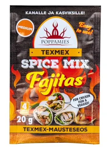Poppamies Texmex Spicy Fajita Gewürzmischung