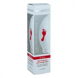 Rubin Sanamed Fuß-Creme-Schaum