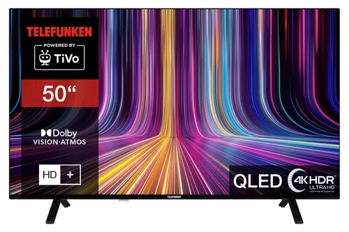 Telefunken QLED Fernseher 50 Zoll
