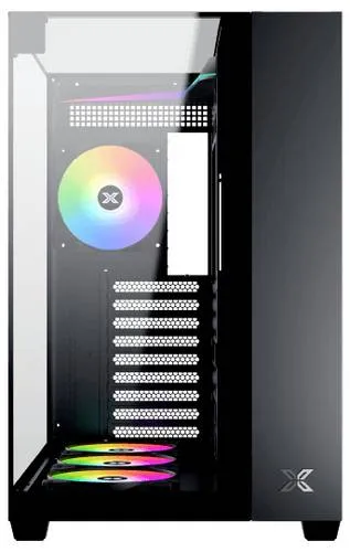 Xigmatek AQUA V Midi-Tower PC-Gehäuse Schwarz