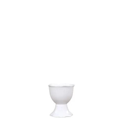 Chic Antique * Serie Provence Eierbecher H 6 cm * weiss Vintage 63010301