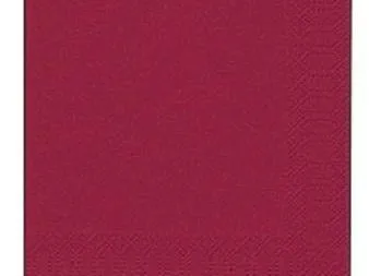 Duni Servietten Bio bordeaux 24 x 24 cm - 20er Pack