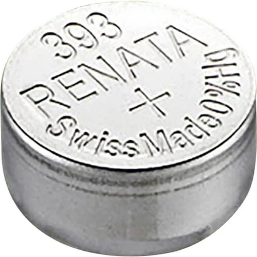 Produktbild Renata SR48 Compatible courant Fort Knopfzelle 393 Silberoxid 80 mAh 1.55 V 1 St.