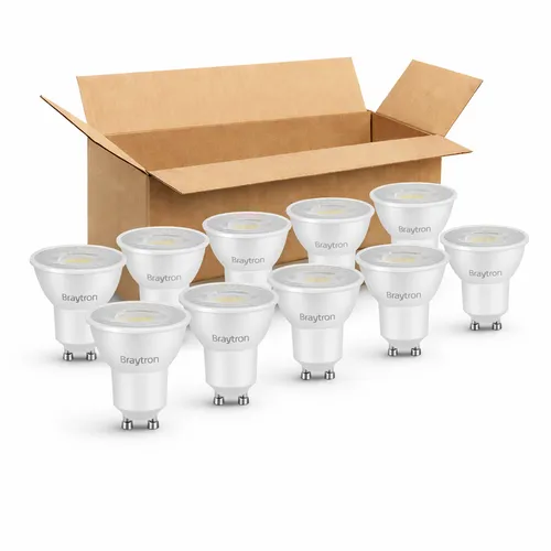 10x GU10 LED Spot 5W 3000K warmweiß 38° 380lm Leuchtmittel ersetzt 50W Halogen