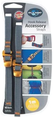 Sea to Summit Strap Spanngurt, 2er Set, 1mx10mm, gelb von Sea to Summit