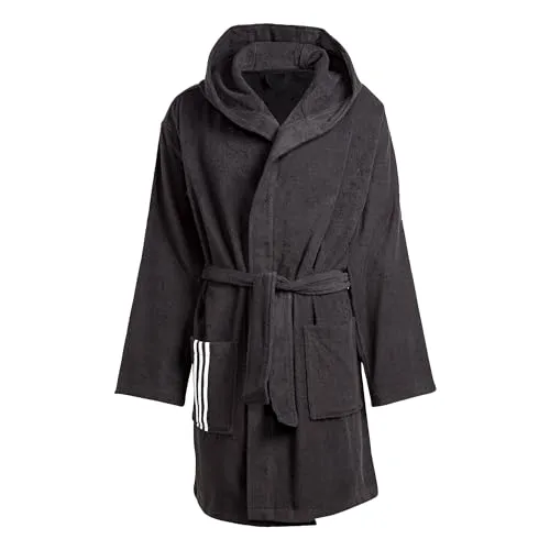 adidas Unisex BATHROBE, Black, S von adidas