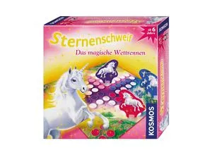 Sternenschweif - Das magische Wettrennen Brettspiel - Erlebe das magische Wettrennen in Arkadia! Werde zur Einhornfreundin und bringe deine Einhörner zuerst nach Hause. Ein spannendes Spiel für die ganze Familie!