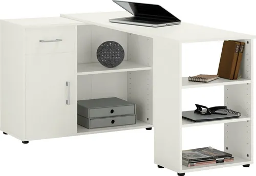 VOGL Möbelfabrik Eckschreibtisch Ecki weiß