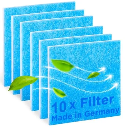 BremerLuft 10x Ersatzfilter für LIMODOR Compact Lüfter – kompatibel mit Limot Lüftungsgerät (Art.-Nr. 00070) – Luftfilter & Staubfilter – Made in Germany (10 Filter)