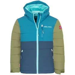 Trollkids Kids Hemsedal Snow Jacket XT 176 - Funktionsjacke für Kinder, wasserabweisend und winddicht, ideal für kalte Tage mit warmer Polyfaser-Füllung und praktischer Brusttasche.