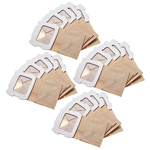 vhbw 20x Turbofilter Ersatz für Makita 194746-9 für Schwingschleifer, Exzenterschleifer - Papier-Staubbeutel Set, Sandfarben