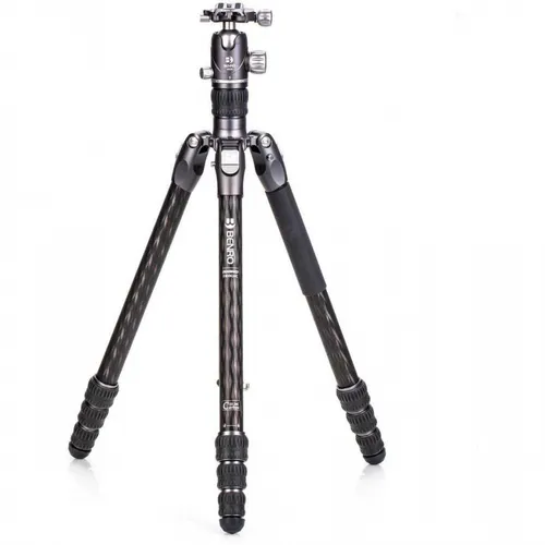 BENRO Rhino 24C Carbon Stativkit mit Kugelkopf VX25 - Professionelles Carbon-Stativkit für Fotografen, extrem leicht und stabil, ideal für Outdoor- und Reisefotografie.
