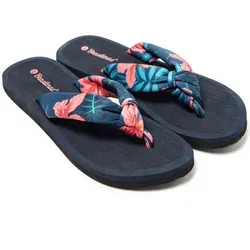 BRASILERAS Damen Zehensandalen - Rutschfeste Fuchsie Flip Flops für Strand und Stadt - Damen-Zehentrenner mit langlebiger, rutschfester Gummilaufsohle, ideal für entspannte Aktivitäten am Strand oder in der Stadt. Genießen Sie Komfort und Stil!