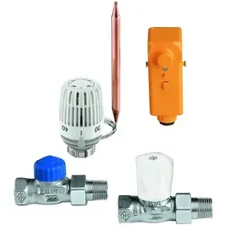 HEIMEIER Fußboden-Regelset 1 mit verdeckter Temperatureinstellung