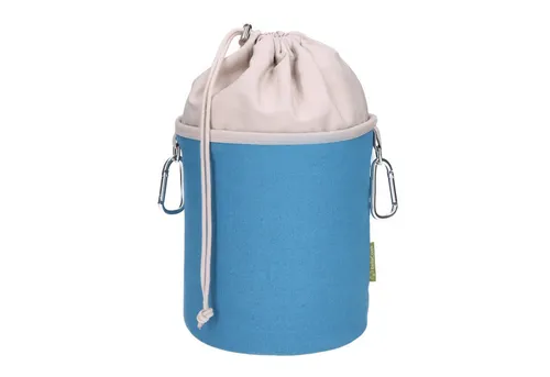 bellaCott Wäscheklammern Wäscheklammerbeutel Canvas mit 2 Karabinerhaken, Auf links Waschbar bei 40 Grad/bügelbar, Trockner auf niedriger Stufe