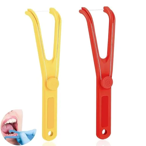 Stück Zahnseide Halter, Zahnseidenhalter, Dental Floss Halter, Floss Pick, für Familien Hotels Und Reisen,Mit Dental Floss 2