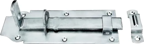 Connex Schlossriegel – verzinkt – 75 x 200 mm – gerade – Klinke