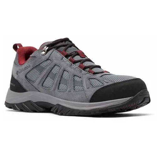 COLUMBIA SPORTSWEAR Columbia Redmond III Waterproof grau 42 - Wanderschuhe für Herren mit wasserdichter Omni-Tech®-Membran, ideal für alle Wetterbedingungen und lange Wanderungen. Hoher Komfort und optimale Traktion dank dämpfender Zwischensohle und griffiger Außensohle.