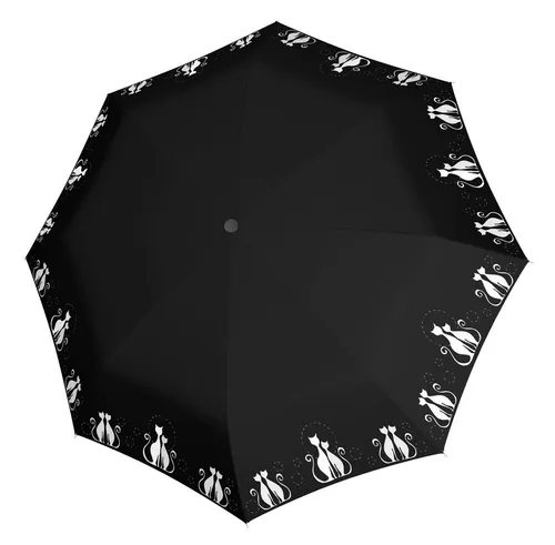 doppler® Stockregenschirm Fiber schwarz von doppler®