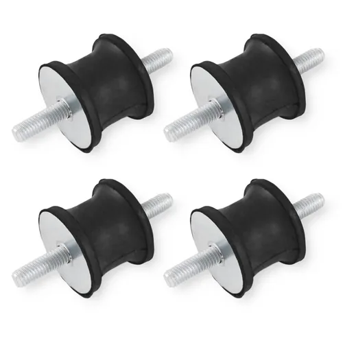 Stk. M8 Gummipuffer 38x30mm Anti-Vibartion Schwingungsdämpfer Maschinenfüße D 4