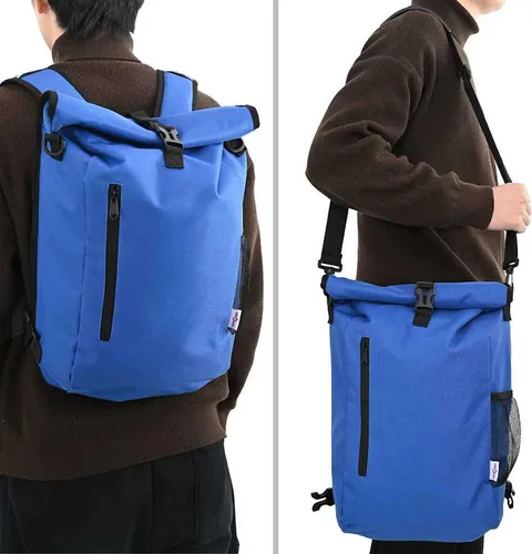 vidaXL Fahrradtasche für Gepäckträger 20 L Blau