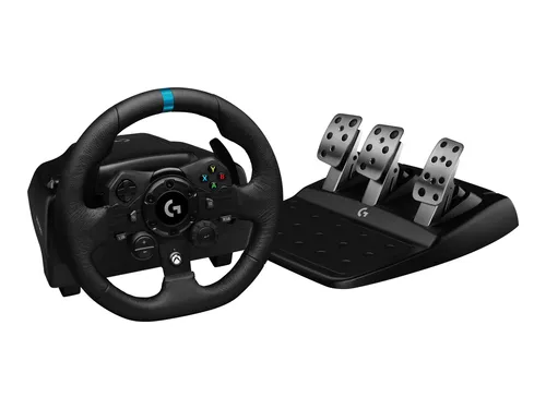 Logitech G G923 TRUEFORCE Gaming Rennlenkrad mit Pedalen