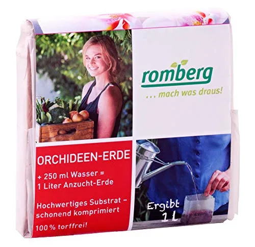 Romberg 10191202 Feinste POP UP Orchideenerde (1 Liter-Packung)