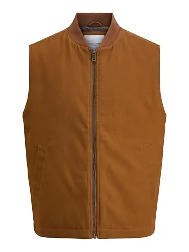 JACK & JONES Herren Weste in braun von Jack & Jones