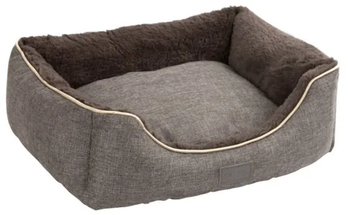 Kerbl Tierbett Kuschelbett Samuel 50 cm x 40 cm grau / dunkelgrau 81315