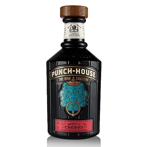 Punch-House Marasca Cherry dunkler Rum, 0,7l in orange von PUNCH-HOUSE